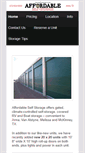 Mobile Screenshot of annastorage.com